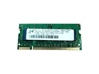 MT8HF6464HDY-667D3 - Micron 512MB DDR2-667MHz non-ECC Unbuffered CL5 200-Pin SODIMM 1.8V Single Rank Memory Module
