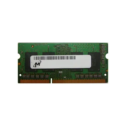 MT8MTF51264HSZ-1G6 - Micron 4GB DDR3-1600MHz PC3-12800 non-ECC Unbuffered CL11 204-Pin SoDimm 1.35V Low Voltage Memory Module