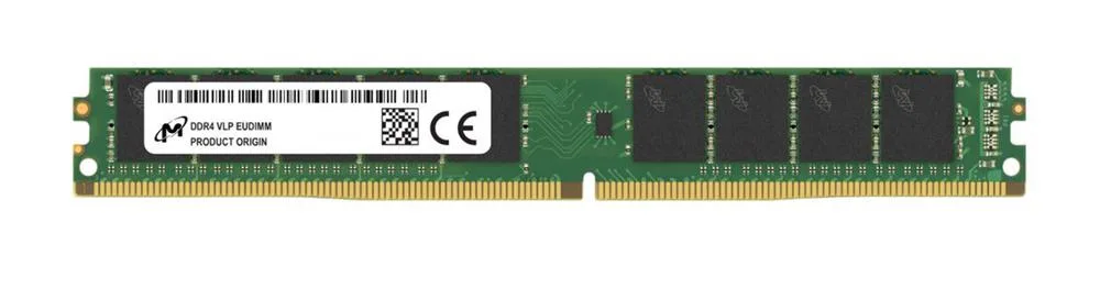 MTA18ADF4G72AZ-3G2F1R - Micron 32GB DDR4-3200MHz PC4-25600 ECC Unbuffered CL22 288-Pin VLP UDIMM 1.2V Dual Rank Memory Module