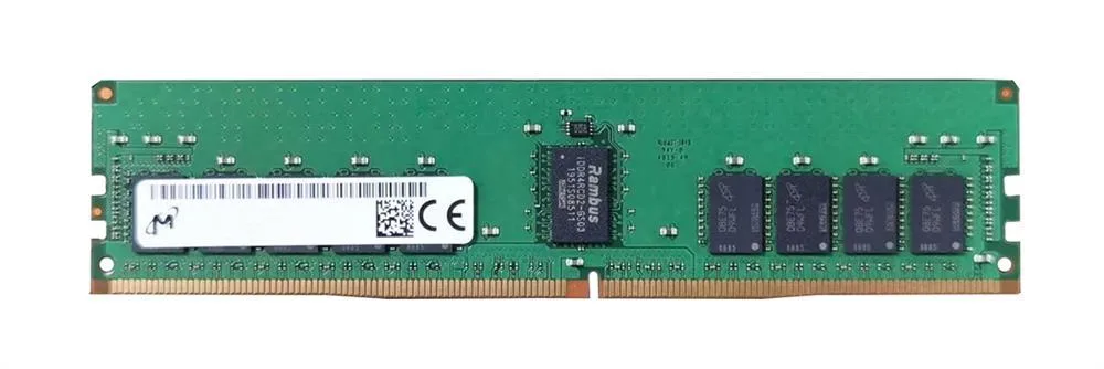 MTA18ASF2G72PDZ-3G2E1R - Micron 16GB DDR4-3200MHz PC4-25600 ECC Registered CL22 288-Pin RDIMM 1.2V Dual Rank Memory Module