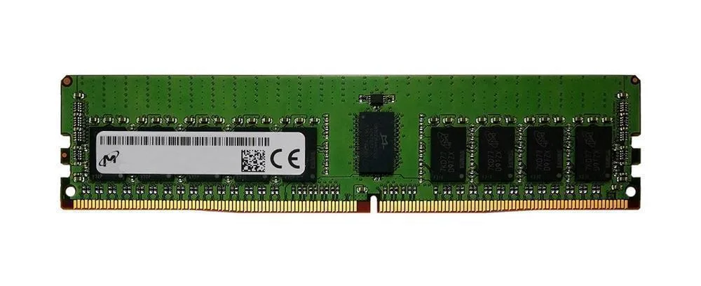 MTA18ASF2G72PKTZ-3G2 - Micron 16GB DDDR4-3200MHz PC4-25600 ECC Registered CL22 288-Pin Mini-RDIMM 1.2V Single Rank Memory Module