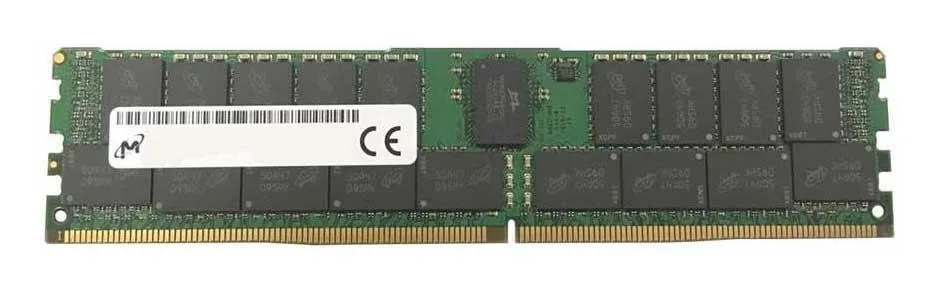 MTA18ASF2G72PZ-2G3B1RK - Micron 16GB DDR4-2400MHz PC4-19200 ECC Registered CL17 288-Pin RDIMM 1.2V Single Rank Memory Module