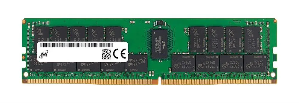 MTA36ASF4G72PZ-3G2J3VI - Micron 32GB DDR4-3200MHz PC4-25600 ECC Registered CL22 288-Pin RDIMM 1.2V Dual Rank Memory Module