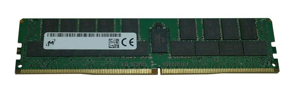 MTA72ASS8G72LZ-2G6D2SG - Micron 64GB DDR4-2666MHz PC4-21300 ECC Registered CL19 288-Pin LRDIMM 1.2V Quad Rank Memory Module