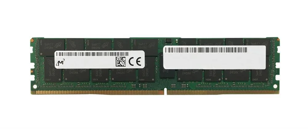 MTA72ASS8G72LZ-2G6D2SI - Micron 64GB DDR4-2666MHz PC4-21300 ECC Registered CL19 288-Pin LRDIMM 1.2V Quad Rank Memory Module