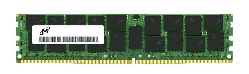 MTA72ASS8G72LZ-2G9D1TG - Micron 64GB DDR4-2933MHz PC4-23400 ECC Registered CL21 288-Pin LRDIMM 1.2V Quad Rank Memory Module