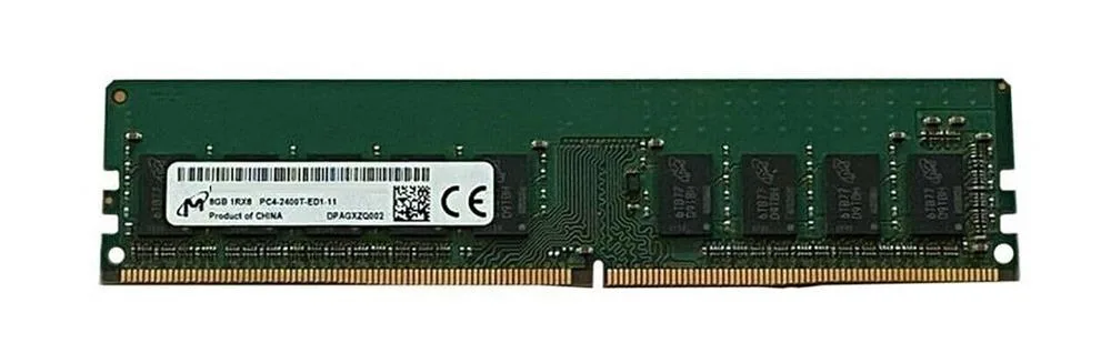 MTA9ADF1G72PZ-2G6D1SI - Micron 8GB DDR4-2666MHz PC4-21300 ECC Registered CL19 288-Pin VLP RDIMM 1.2V Single Rank Memory Module