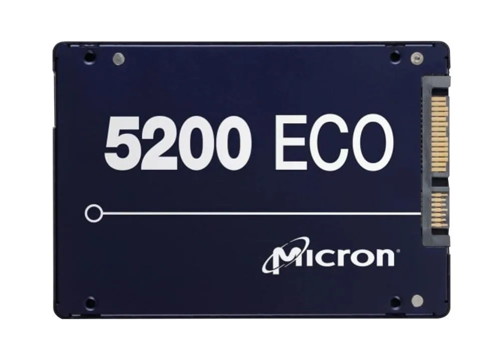 MTFDDAK3T8TDC-1AT1ZA - Micron 5200 ECO 3.84TB SATA 6Gb/s 2.5-inch 7MM Solid State Drive