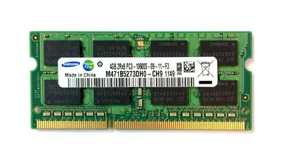 Samsung MV-3V4G4/US 4GB PC3-10600 DDR3-1333MHz non-ECC Unbuffered CL9 UDIMM VLP Memory Module