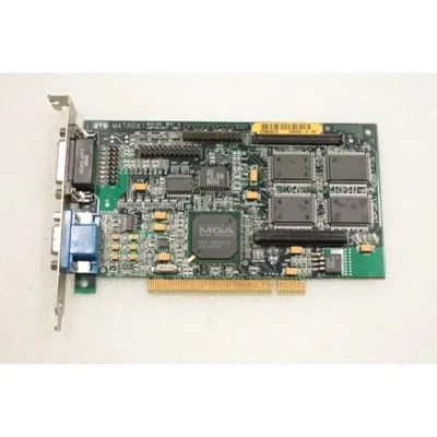 Matrox MY220P/4N Graphics Mystique 4MB Dual Head PCI Video Graphics Card