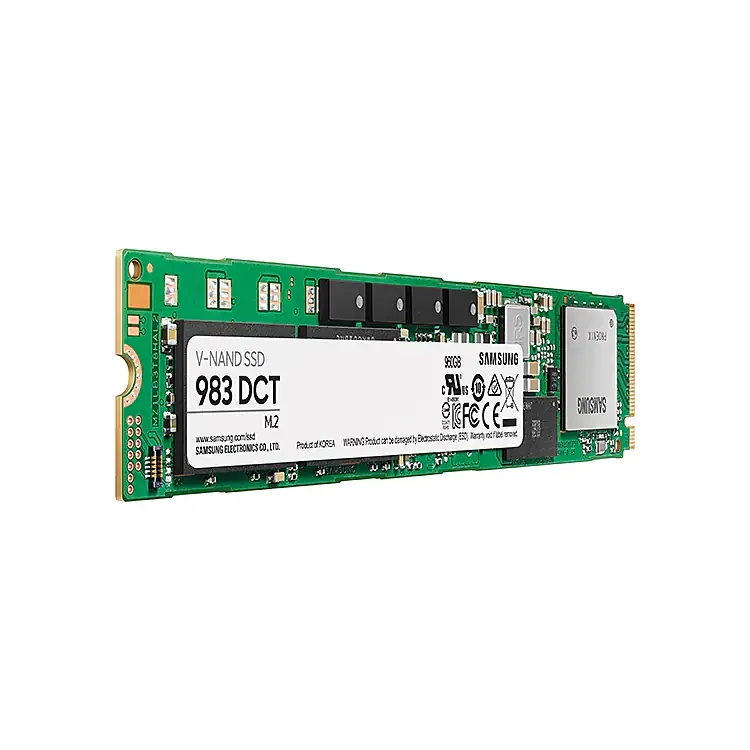 MZ-1LB960NE - Samsung 983 DCT Series 960GB Multi-Level Cell PCI Express 3.0 x4 NvMe M.2 22110 Solid State Drive