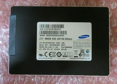 Samsung MZ-7WD4800/0D3 480GB SATA III 2.5-inch Solid State Drive