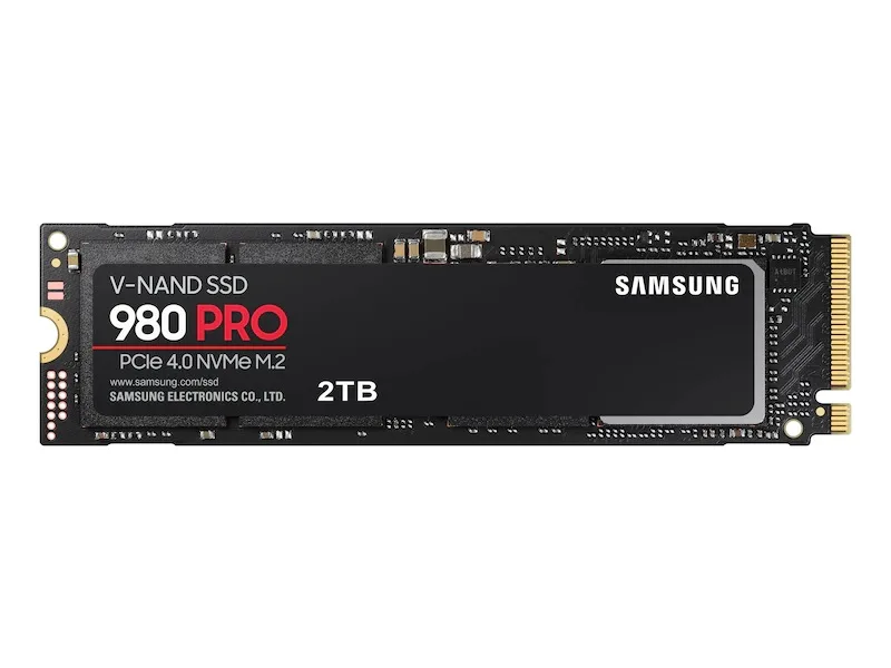 MZ-V8P2T0BW - Samsung 980 PRO Series 2TB Triple-Level Cell PCI Express 4.0 x4 NVMe M.2 2280 Solid State Drive