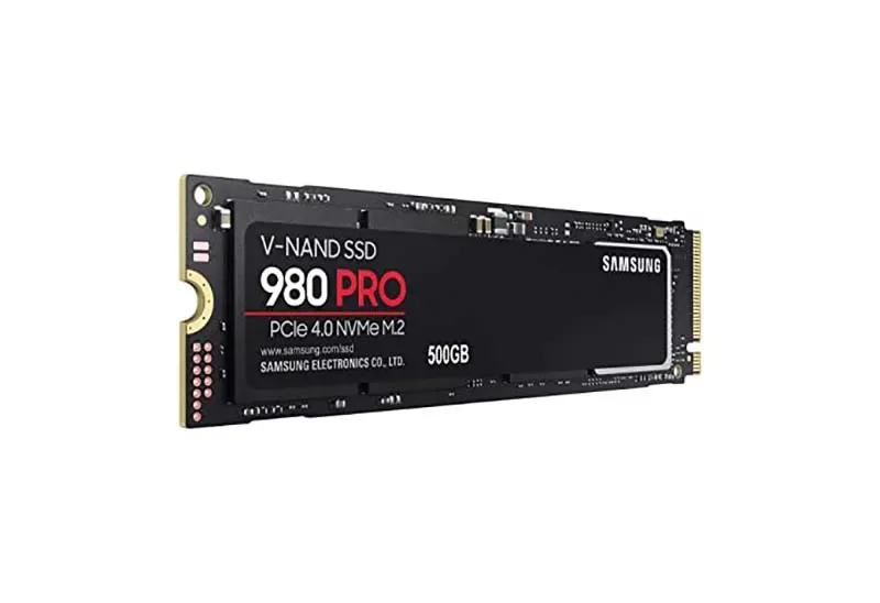 Samsung MZ-V8P500B/AM 980 PRO 500GB Triple-Level-Cell PCI-Express Gen 4.0 x4 NVMe M.2 2280 Solid State Drive