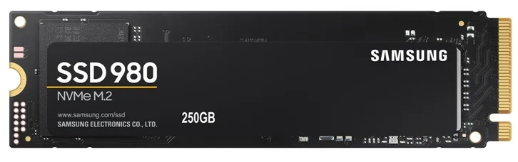 MZ-V8V250BW - Samsung 980 Series 250GB Triple-Level Cell PCI Express 3.0 x4 NVMe M.2 2280 Solid State Drive