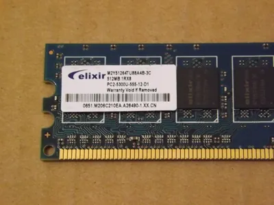 N2TU51216AG-37B - Elixir DDR2 32Mx16 PC 533 BGA DRAM Memory Chip
