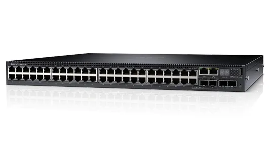 Dell N3048EP PowerSwitch N3000E N3048EP-ON 48x Ports 1GBase-T 36 (PoE+) 12(PoE) 2x SFP+ Ports 2x Combo Ports SFP/RJ-45 Layer 3 Managed 1U Rack-Mountable Gigabit Ethernet Network Switch