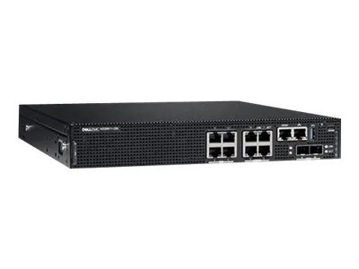 Dell N3208PX-ON 4-Ports PoE++ 5GBase-T RJ-45 5 Gigabit Ethernet 4-Ports PoE++ 10/100/1000Base-T RJ-45 2-Ports 10GBase-X SFP+ Layer 3 Managed 1U Rack-mountable Network Switch