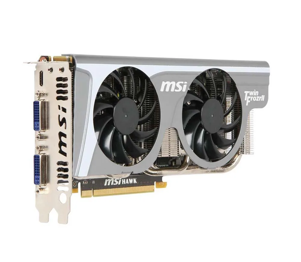 N460GTX-HAWK-TALON-A - MSI Nvidia GeForce GTX460 Hawk Talon Attack 1GB DDR5 2DVI/Mini Video Graphics Card
