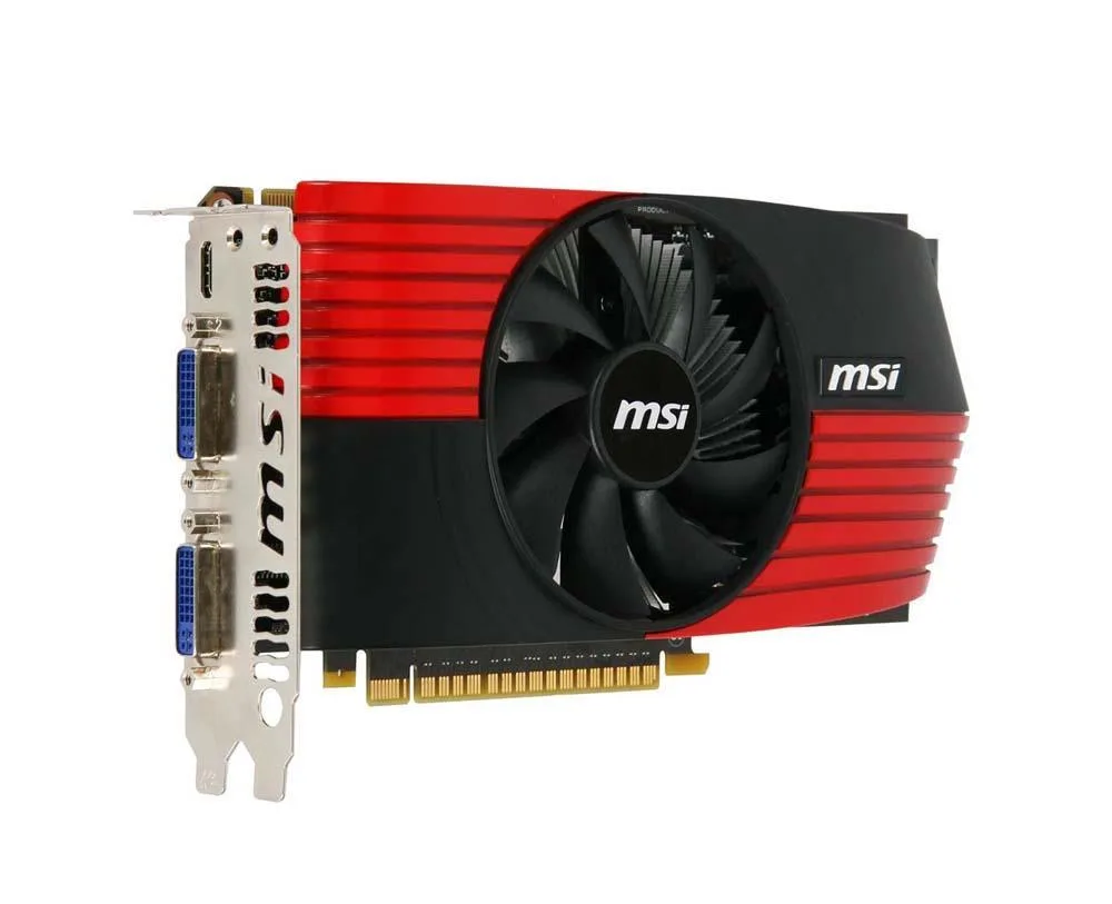 MSI N460GTX-M2D1GD5/OC GeForce GTX460 OC 1GB DDR5 Dual Dvi/ mini Hdmi PCI Express Video Graphics Card