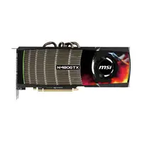 N480GTX-M2D15 - MSI GeForce GTX 480 1.5GB GDDR5 384-Bit PCI Express x16 2.0 Video Graphics Card