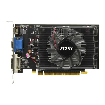 MSI N630-1GD3/LP Nvidia GeForce GT 630 1GB DDR3 VGA/DVI/HDMI Low Profile PCI Video Graphics Card