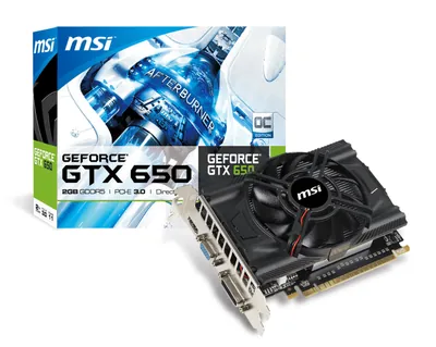 MSI N650-1GD5/OC 1GB DDR5 128-Bit DVI-i/DVI-d Mini-HD Video Graphics Card