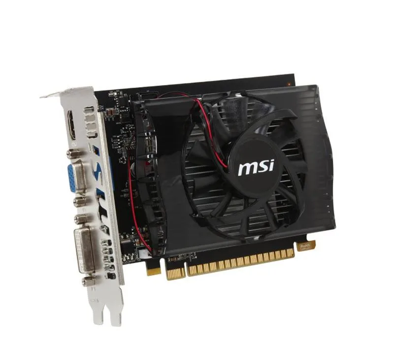 N7302GD3 - MSI GeForce GT 730 2GB 128-Bit DDR3 PCI Express 2.0 D-SUB DVI HDMI HDCP Ready Video Graphics Card