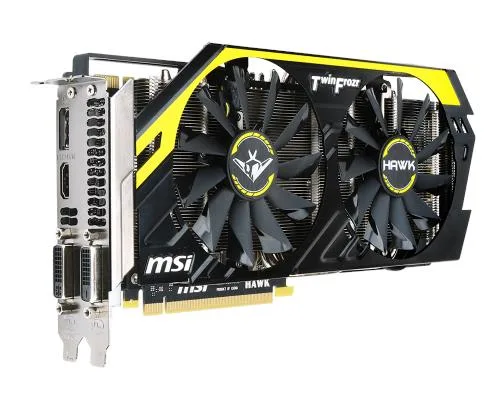 N760 HAWK - MSI GeForce GTX 760 Graphic Card 1.11GHz Core 2GB GDDR5 SDRAM PCI Express 3.0 x16