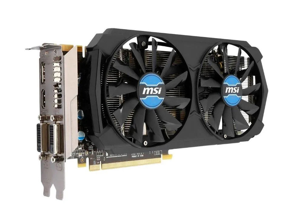 N7602GD5TOC - MSI GeForce GTX 760 2GB 256-Bit GDDR5 PCI Express DVI-D HDMI Video Graphics Card