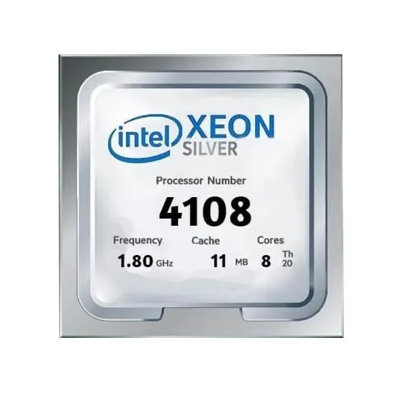 N8101-1279 - NEC 1.80GHz 9.6GT/s UPI 11MB L3 Cache Socket FCLGA3647 Intel Xeon Silver 4108 8-Core Processor
