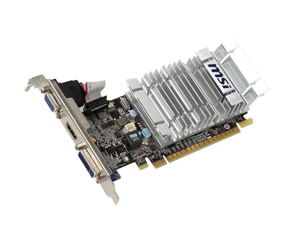 N8400GSMD512HTC - MSI GeForce N8400gs 512MB DDR2 DVI/VGA/HDMI Video Graphics Card