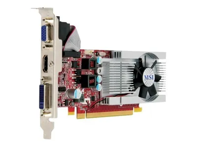 N94GT-MD512 - MSI Nvidia GeForce 9400GT 512MB DDR2 VGA/DVI/HDMI Low-Profile PCI Express Video Graphics Card