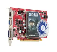 N9500GT - MSI GeForce 9500 GT 512MB 128-Bit GDDR2 PCI Express 2.0 x16 HDCP Ready Video Graphics Card