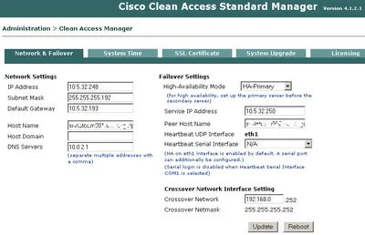 NACMGR-M-STDFB-K9 - Cisco NAC Appliance Standard Manager with failover License Standard 20 Server PC