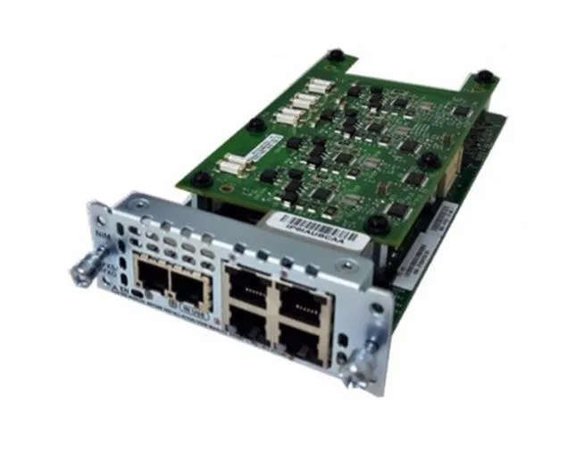 Cisco NIM-2FXS/4FXO Fourth-Generation Network Interface Module - voice / fax module
