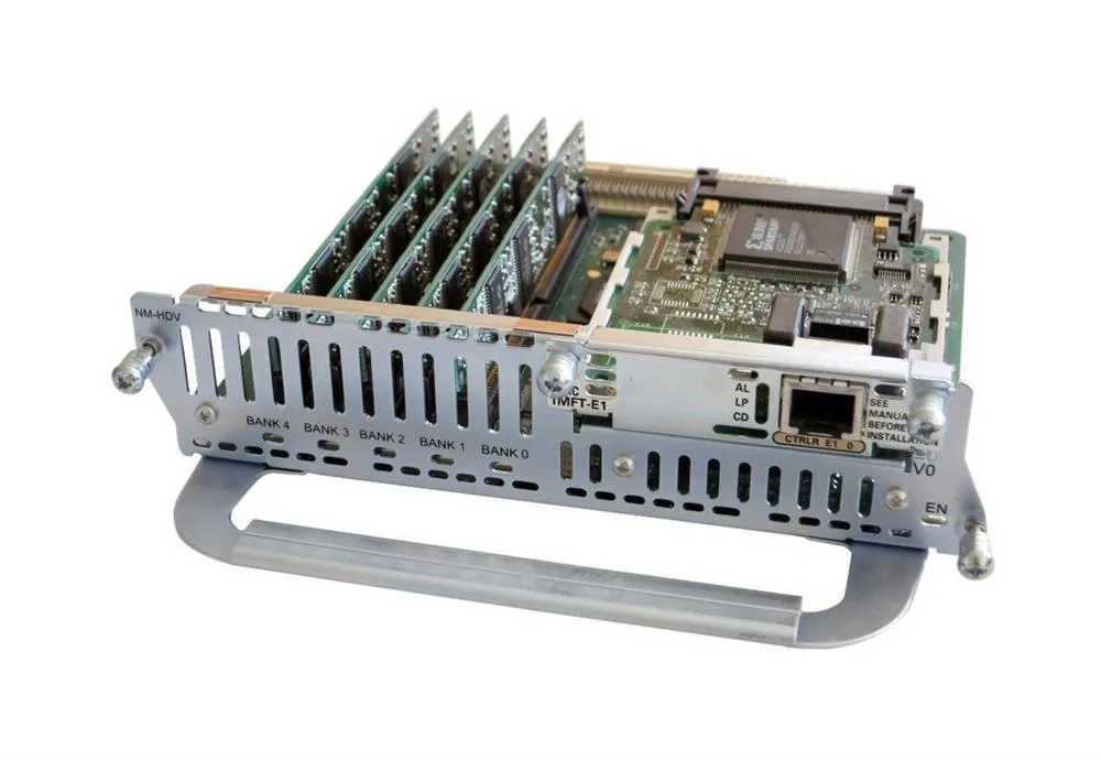 NM-HDV-1T1-24E - Cisco 1-Port 24-Enhaned Channel Voice and fax Module