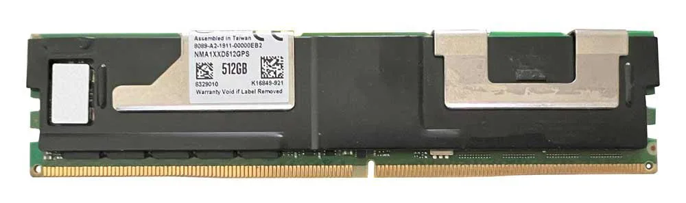 NMA1XXD512GPSUF - Intel 512GB DDR4-3200MHz PC4-25600 CL22 288-Pin Optane Persistent DCPMM 1.2V Memory Module