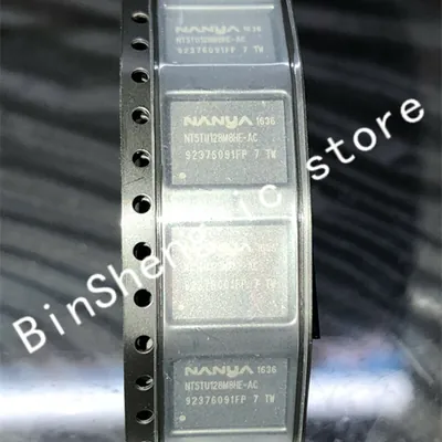 NT5TU128M8HE-BE - Nanya DDR2-1066MHz 128Mx8 DRAM Memory Chip