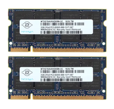 NT5TU64M8BE-3C - Nanya DDR2-667MHz 64Mx8 BGA DRAM Memory Chip