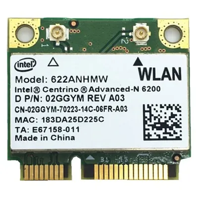 NVCPEHWR002G2 - Intel 2GB Cache Memory mini PCI Express Card