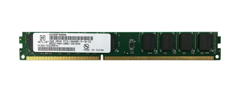 NVD517232507H-D12THC - Dell 4GB DDR3-1600MHz PC3-12800 non-ECC Unbuffered CL11 240-Pin Dual Rank 1.35V DIMM Memory Module