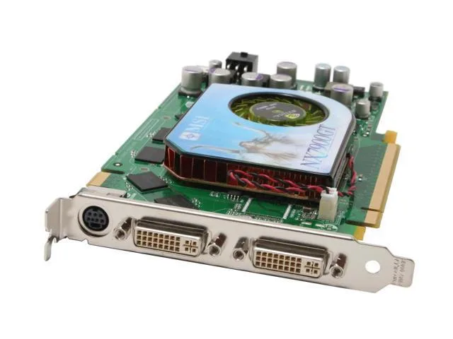 NX7900GT-T2D256E - MSI 256MB Nvidia GeForce 7900 GT GDDR3 256-Bit PCI Express x16 Video Graphics Card