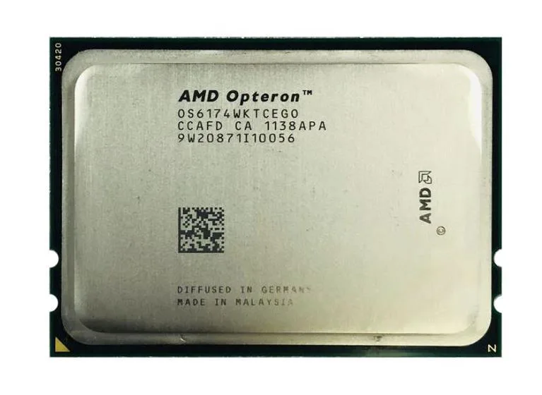 OS6174WKTCEGO - AMD Opteron 6174 2.20GHz 12-Core 6.4GT/s 12MB L3 Cache Socket G34 Processor