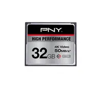 P-CF32GU7-GE - PNY 32GB High Performance CompactFlash (CF) Memory Card