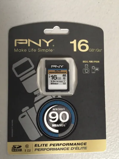 P-SDH16U1H-GE-A1 - PNY Elite Performance 16GB Class 10 SDHC UHS-I Flash Memory Card
