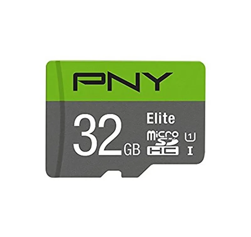 P-SDU32U185EL-GE - PNY Elite 32GB Class 10 microSDHC UHS-I U1 Flash Memory Card