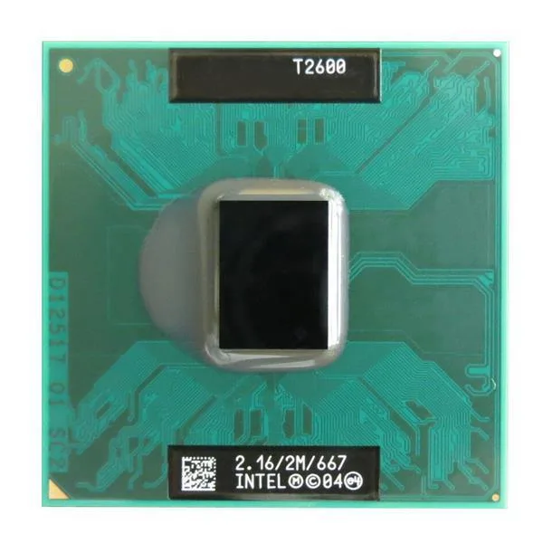 P000451680 - Toshiba 2.16GHz 667MHz FSB 2MB L2 Cache Socket PBGA479 / PPGA478 Intel Core Duo T2600 Dual Core Processor