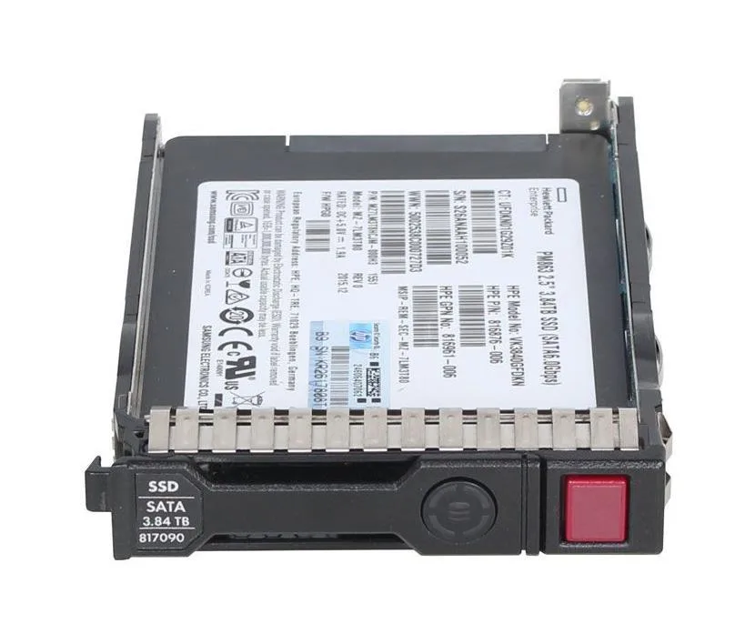 P02279-001 - HP 3.84TB SATA 2.5-inch Read Intensive Solid State Drive