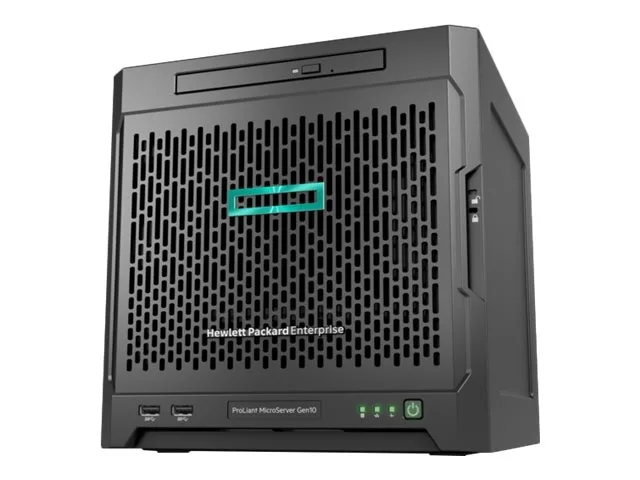 P04923-S01 - HP ProLiant MicroServer G10 X342 Quad-Core 8GB DDR4 SDRAM 200-Watts Power Supply Server System